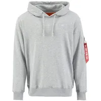 Alpha Industries X-Fit Hoody Kapuzenpullover (Sale) grey heather, Größe S