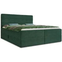 Sofnet Boxbett, Grün, H3, Rechteckig, 180x200 cm, Schlafzimmer, Betten,