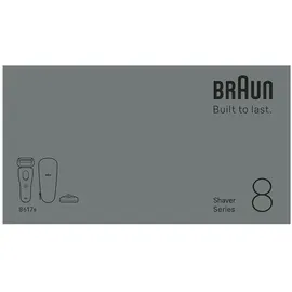 Braun Series 8 8617s Silber