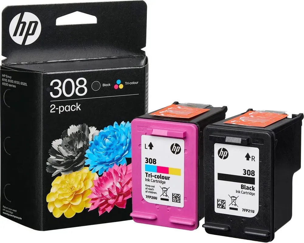 HP 308 Original Patronen Multipack