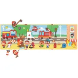 Janod J05453 Magnéti'stories die Feuerwehrleute