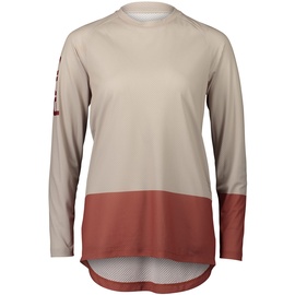 POC Mtb Pure Ls Jersey T-Shirt, Light Sandstone Beige/Himalayan Salt, L