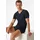 SCHIESSER Long Life Soft V-Ausschnitt schwarz M
