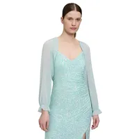 Vera Mont Bolero-Jacke mit gekräuseltem Ausschnitt 36