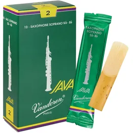 Vandoren Blatt Sopran Saxophon Java Stärke: 2