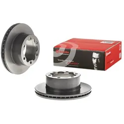 2x Brembo Bremsscheiben 303mm Innenbelüftet Hinten Passend Für Man Tge Vw: Bremsscheibe Man: 2n0615601a Man: 2n0615601c Man: 65508030002 Man: 65508030