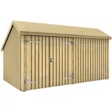 Plus Gartenhaus Multi 2,48 x 4,32 m Beige