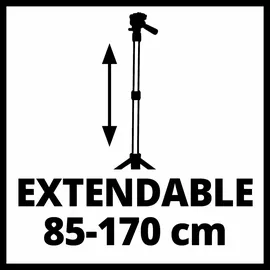 Einhell Teleskop-Stativ Aluminium 85 - 170 cm schwarz