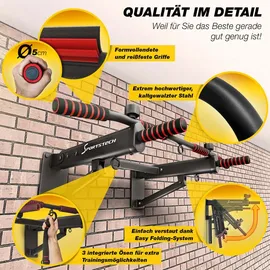 Sportstech Klimmzugstange Schwarz
