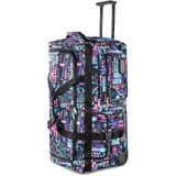 Normani Reisetasche mit 3 Rollen 80 Liter, Koffer, Mehrfarbig
