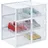 Relaxdays Schuhbox 6er Set 1-tlg. transparent