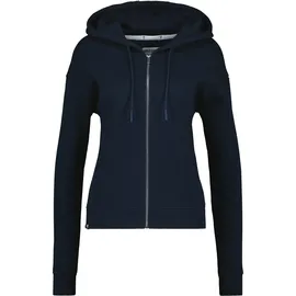 Alife & Kickin Sweatjacke ALIFE & KICKIN "Damen RanaAK A", Damen, Gr. L, blau (marine), 80% Baumwolle, 20% Polyester, Sweatjacken Sweatjacke, Hoodie mit Reißverschluss und Kapuze, Kapuzensweatjacke