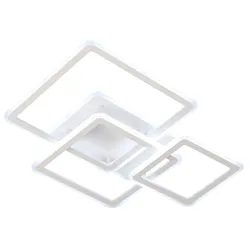 Fischer & Honsel LED-Deckenleuchte GELDER - B/T ca. 54,00x65,00