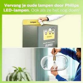 Philips LED-Lampe 7,3W E27 1535 lm warmweiß