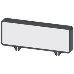 Siemens 3LD93463A Zusatzschild ohne Beschriftung (10 Stück Verpackung) für Lasttrennschalter  - 10 Stück