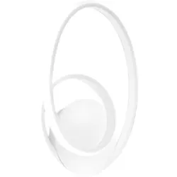 Gea Luce Diva - Weiße Wandleuchte 20W warmes Licht 3000K IP20 - LED-Wandleuchte im modernen Design - Integrierte LED 37x29