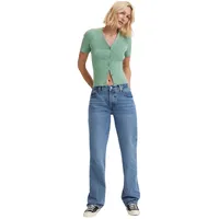 Levis 501 90er Jeans in Mittelblau-W32 / L32