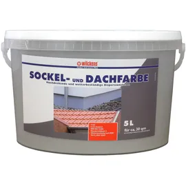 Wilckens Sockel- und Dachfarbe 5 l steingrau