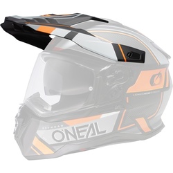 Oneal DSeries Square Helmschirm, schwarz-rot für Männer
