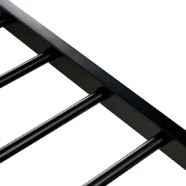 Beliani Avanton 140 x 200 cm Schwarz