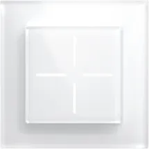 Homematic IP Bundle Glastaster + Glasrahmen 1-fach Weiß