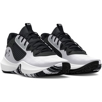 Under Armour Grade School Lockdown 6 white/black 40