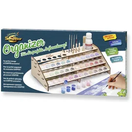 Schipper 605214708 - Organizer für Farben und Pinsel, Malen nach Zahlen