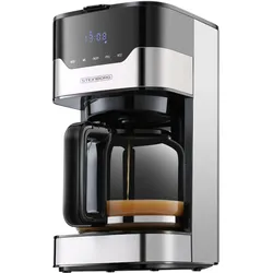 Steinborg Kaffeemaschine 900W m. LED Display 1.5L Timer 12-15 Tassen