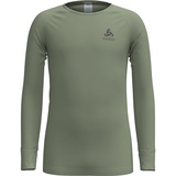 Odlo Kinder Funktionsunterwäsche Langarm Shirt ACTIVE WARM ECO, matte green, 152