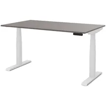 Assmann Electronic Kinderschreibtisch JUNIOR 140 x 70 cm Metall grau/weiß