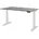 Kinderschreibtisch JUNIOR 140 x 70 cm Metall grau/weiß