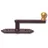 Hilber Fensterreiber Antik mit Messingknopf, 20 mm, Stahl schwarz lackiert