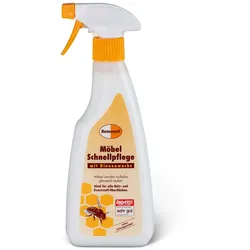 Renuwell Möbel-Schnellpflege – für alle Holzarten, Kunststoff, Metall, Glattleder und Stein