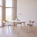 Hammel Furniture Basic Single Ø 130–228 cm weiß