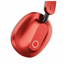 Baseus Encok D01 kabellos Kopfhörer Bluetooth Ohrhörer Over Ear Headset 360 Grad Mikrofon Faltbar 300 mAh Rot