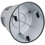 Wedo Rollhocker PP TPE lichtgrau H.mit/ohne Belastung 420/428mm