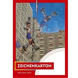 kompatible Ware Zeichenkarton A3 Weiß 10 St.