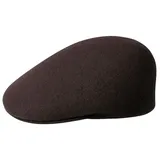 Kangol Schiebermütze warme Flatcap braun L