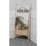 Jerry Fabrics Traktor Duschtuch Badetuch Handtuch Strandtuch Trecker 70 x 140cm