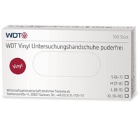 WDT Vinyl US-Handschuhe PF M