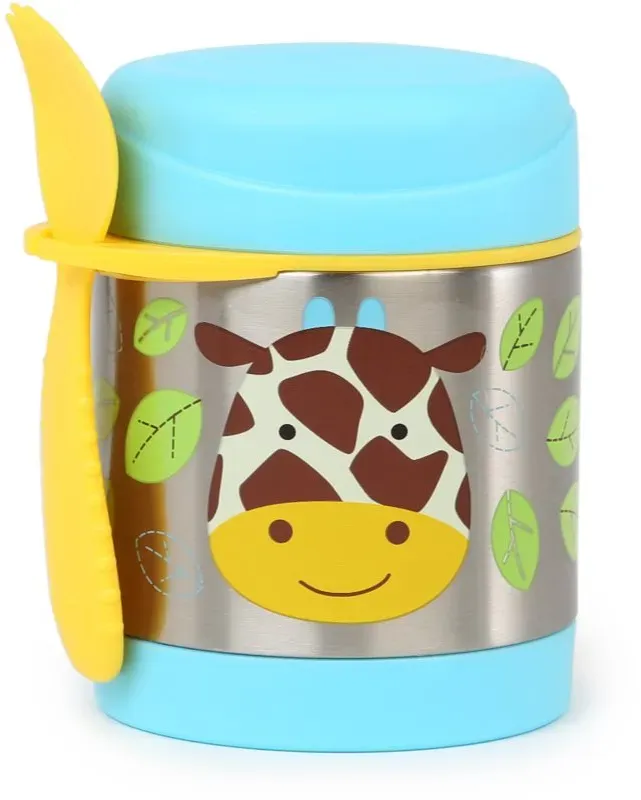 Skip Hop Zoo Food Jar Thermosflasche für Lebensmittel Giraffe 3 y+ 325 ml