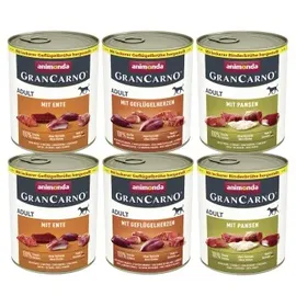 Animonda GranCarno Adult Deftige Variation 6 x 800 g