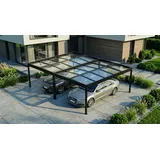 sunelements SunPort Kristall 7,18 x 5,49 m Klarglas Dach