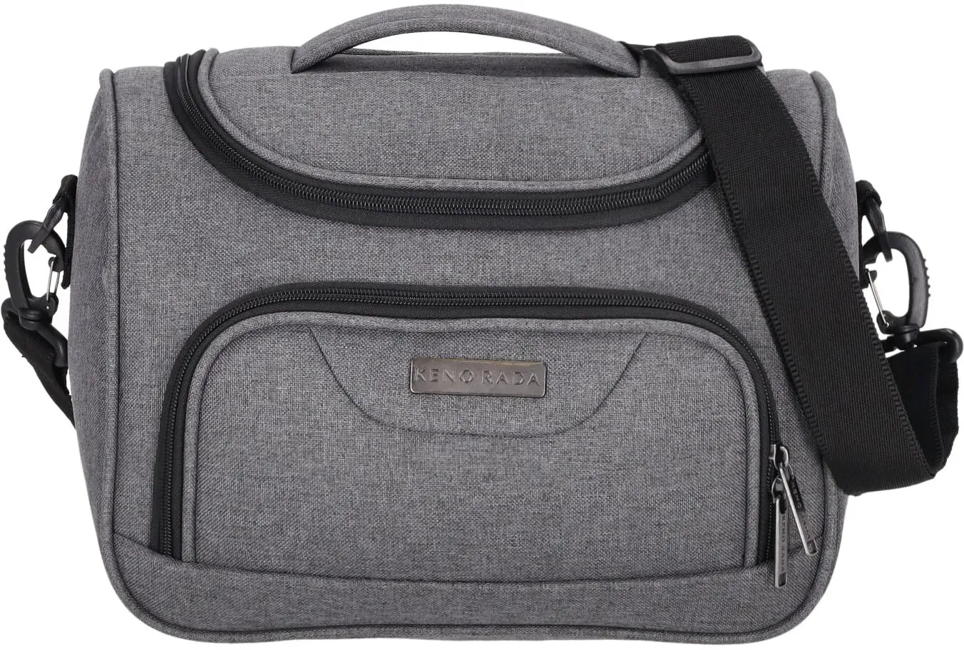 KENORADA Beautycase SoftLITE grau melange anthrazit
