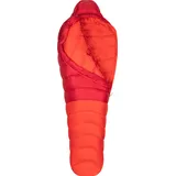 Marmot Atom Schlafsack (Größe LONG, rot)