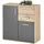 Bega Consult Kommode 80 x 84 x 35 cm Grau