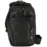 Harbour 2nd Urban Poets Umhängetasche Leder 18 cm schwarz
