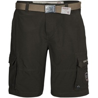 G.I.G.A. DX Herren Casual Bermudas mit Gürtel/Kurze Hose - GS 38 MN BRMDS, grünanthrazit, 52, 38202-000