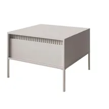 Lukmebel Lookway Couchtisch, Beige, Holzwerkstoff, 68x48.4x68 cm, Wohnzimmer, Wohnzimmertische, Couchtische