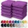 NatureMark Seiftuch 30 x 30 cm lila 10 St.